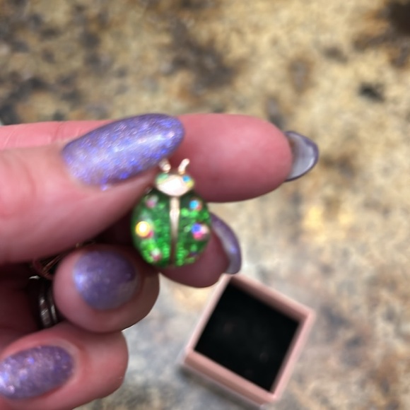 Betsey Johnson Green Ladybug earrings 
Never Worn - Picture 5 of 5